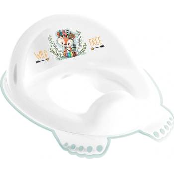 TEGA protiskluzové sedátko na WC Wild & Free liška bílé