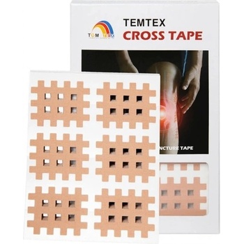 Temtex Cross Tape béžová 3,6 cm x 2,8 cm 120 ks