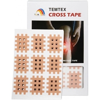 Temtex Tape Cross béžová 2,1 x 2,7 cm 180 ks
