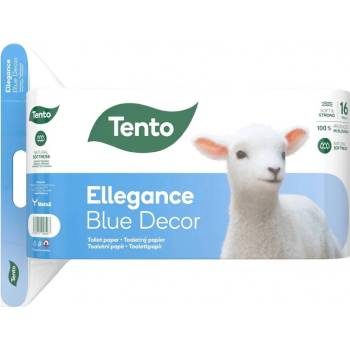 TENTO Ellegance Blue Decor 3-vrstvý 16 ks