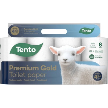 Tento Premium Gold 4-vrstvý 8 ks