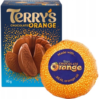 Terry's mléčná čokoláda s příchutí pomeranče 145 g