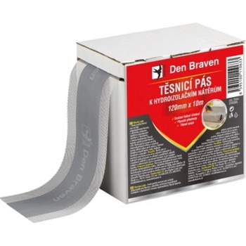 Těsnící pás S-T8 pro tekutou lepenku 120mm x 10m Den Braven