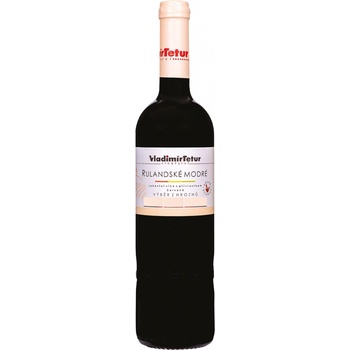 Tetur Rulandské modré výběr z hroznů 2018 14% 0,75 l (holá láhev)