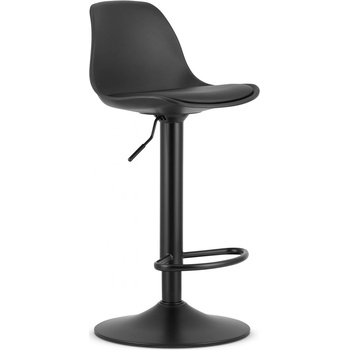 Textilomanie HOGA černá z eko kůže s černou nohou