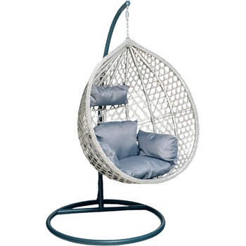 Textilomanie TROPIKAL s šedým polštářem šedé