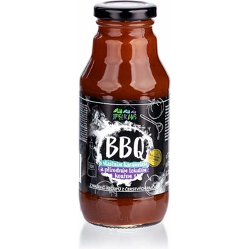 The Pelikans BBQ Omáčka s karamelem a přírodním tekutým kouřem 330 g