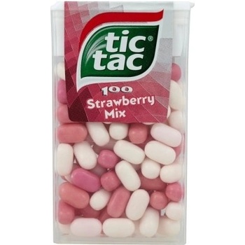 Tic Tac 100 dropsy s jahodovou příchutí 49 g