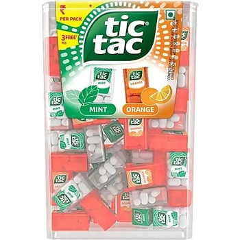 Tic Tac Mini s příchutí máty a pomeranče 225 g