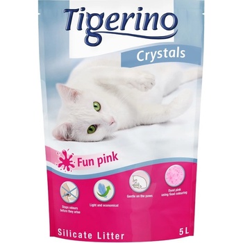 Tigerino Crystals Fun modrý Kočkolit 3 x 5 l