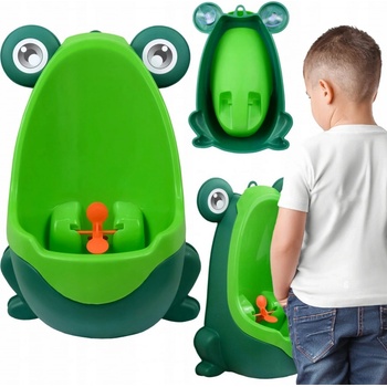 Tomido Dětský pisoár žába tmavě zelený