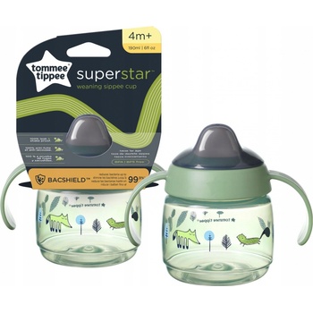Tommee Tippee netekoucí hrnek Superstar Green 190 ml