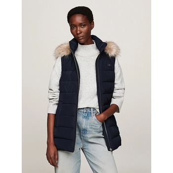 Tommy Hilfiger dámská vesta WW0WW43634 tmavě modrá