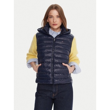 Tommy Hilfiger dámská vesta WW0WW47352C1G tmavě modrá