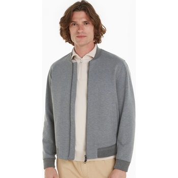Tommy Hilfiger pánský bomber MW0MW35847 šedý