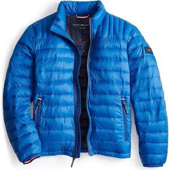 Tommy Hilfiger zimní pánská bunda Quilted světle modrá