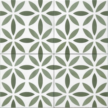 Tonalite Aquarel verde 15 x 15 cm AQUANTVE 0,5m²