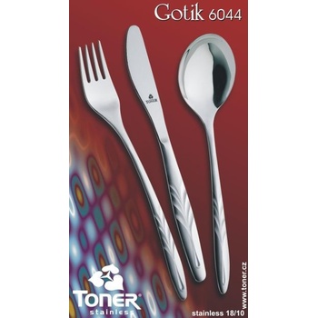 Toner Nůž jídelní Gotik nerez 6044