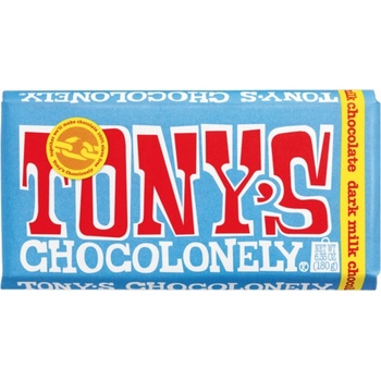 Tony’s Chocolonely Mléčná tmavá čokoláda 180 g