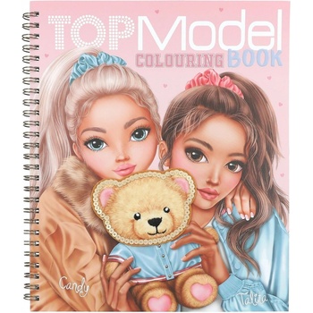 Top model 3503667 Candy a Talita kreativní omalovánky se samolepkami