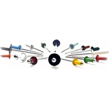 TRHACÍ NIT ALUMINIOVO-OCELOVÝ 4.0*8MM RAL 8004