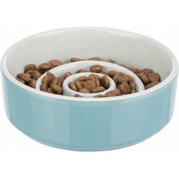 Trixie Keramická Miska k pomalému krmení kruhy 0,45 l /14 cm