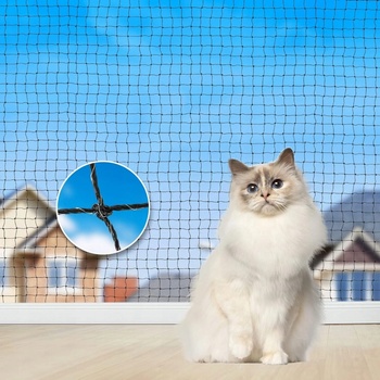 Trixie Ochranná síť černá 8 x 3 m