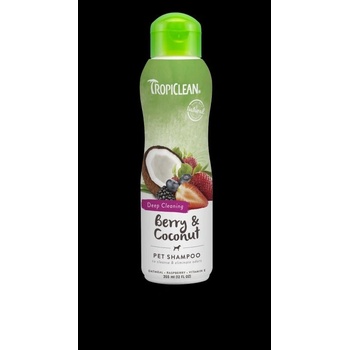 Tropiclean Deep Cleaning lesní plody a kokos 355 ml