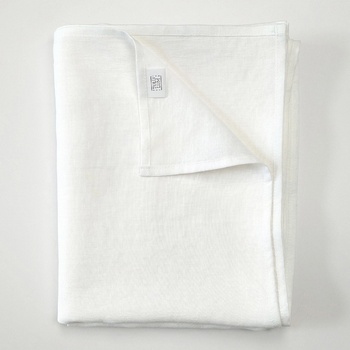 TULULUM Lněné prostěradlo COMFORT SNOW plachta 160x270