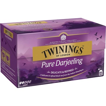 Twinings Černý čaj Darjeeling 25 x 2 g