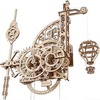 Ugears 3D puzzle Aero Clock s kyvadlem 320 ks