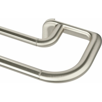 Umbra Ocelová roztažitelná dvojitá garnýž 76-213 cm Twilight