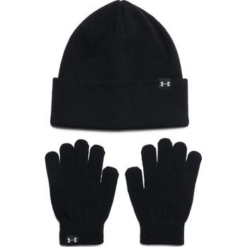 Under Armour G Beanie/Glove Combo-BLK 1386642-001