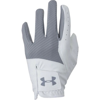 Under Armour Medal Mens Golf Glove bílo/šedá Levá S