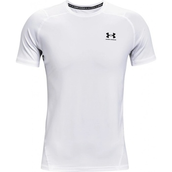 Under Armour pánské kompresní tričko HG Armour Comp SS bilé