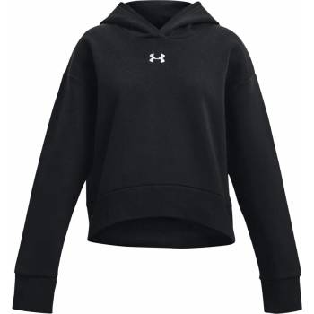 Under Armour Rival Fleece Crop Hoodie-BLK