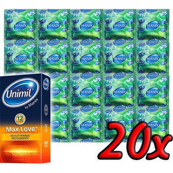 Unimil Max Love Time Control 20 ks