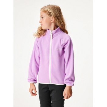 Unuo dětská fleecová mikina fialová
