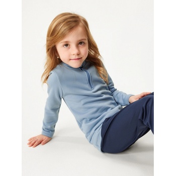 Unuo dětská fleecová mikina Tecnostrech modrá