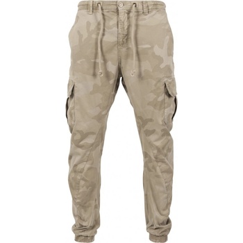 Urban Classics camo Cargo Jogging pants camo béžové