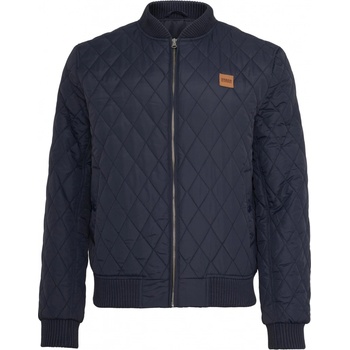 Urban Classics Diamond Quilt Nylon jacket navy