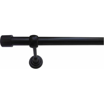 URBÁNEK Garnýže kovové OP 19 mm černá Válec - 160 cm