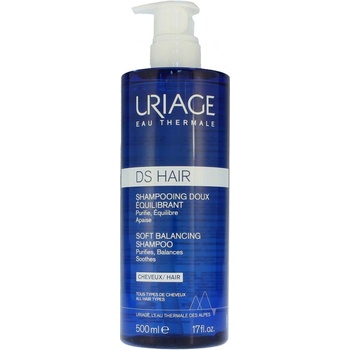 Uriage DS Hair Balancing Shampoo jemný zklidňující šampon 500 ml