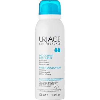 Uriage Hygiène deospray s 24 hodinovou ochranou (Alum Stone Natural Freshness with 24h efficacy) 125 ml