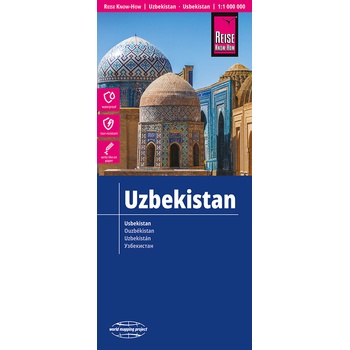 Uzbekistán mapa odolná