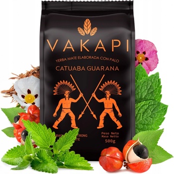 Vakapi Yerba maté Catuaba Guarana 500 g