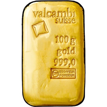 Valcambi Zlatý Slitek litý 100 g