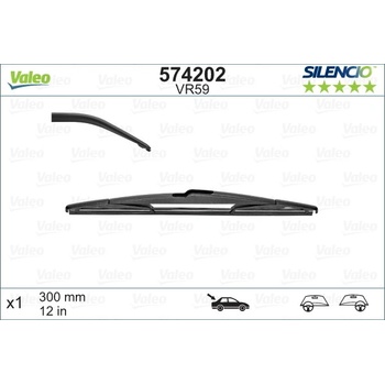 Valeo Silencio Cardboard 310 mm VA 574202