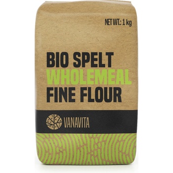 VanaVita BIO Špaldová mouka celozrnná hladká 1 kg