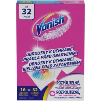 Vanish ubrousky 16 ks/kra až 32 praní